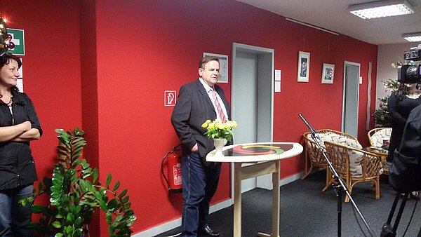 Fotoausstellung an der Euro Akademie Wittenberg