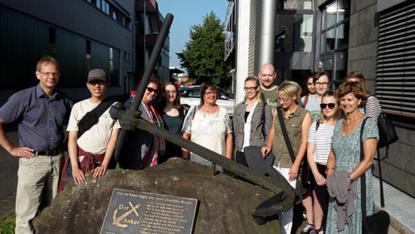 Wie entsteht eine Zeitung? Besuch beim „Main-Echo“