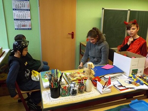 Faschingsfeier 2017 der SOA 16 in der Steinfurther Grundschule