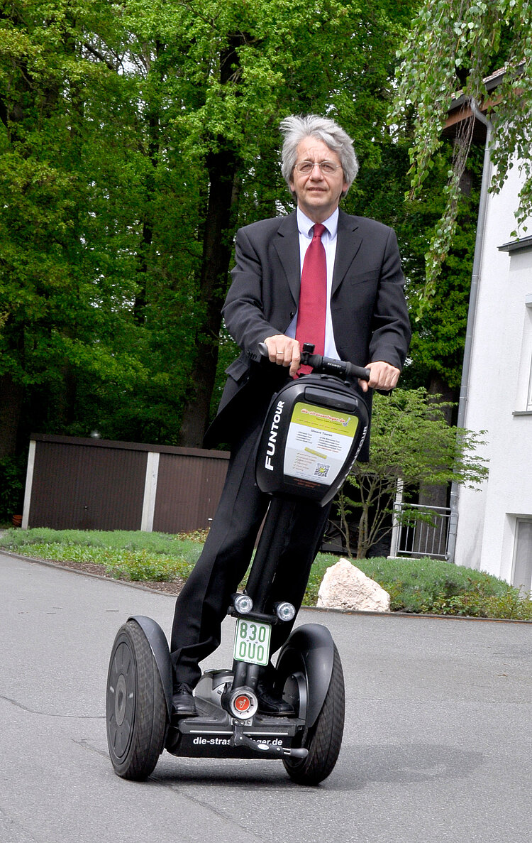 Auf der Höhe der Zeit – Segway an der AMA