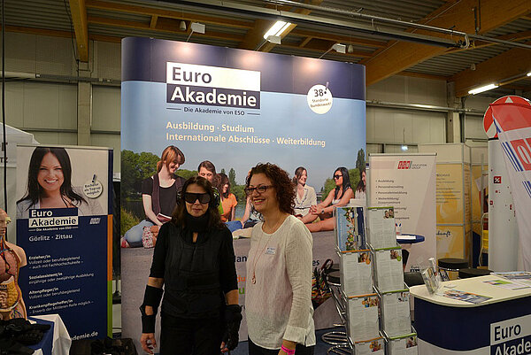 Pflegeberufe auf Messe vorgestellt
