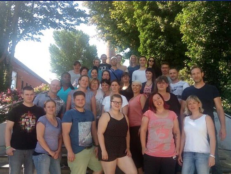 Fotoshooting vor den Prüfungen