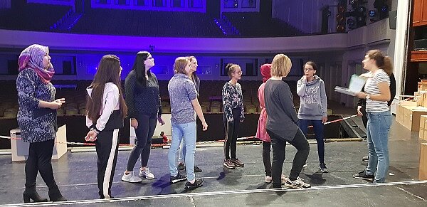 Workshop im Anhaltischen Theater Dessau