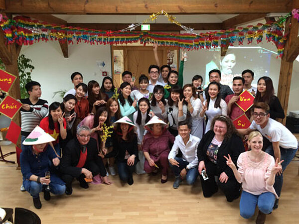 Vietnamesisches Neujahrsfest an der Euro Akademie