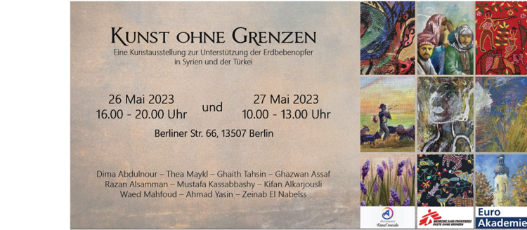 Einladung zur Ausstellung „Kunst ohne Grenzen“