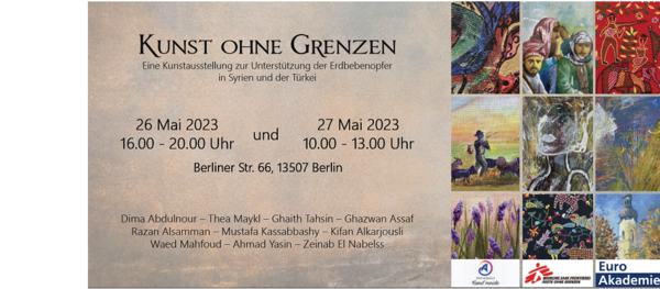 Einladung zur Ausstellung „Kunst ohne Grenzen“