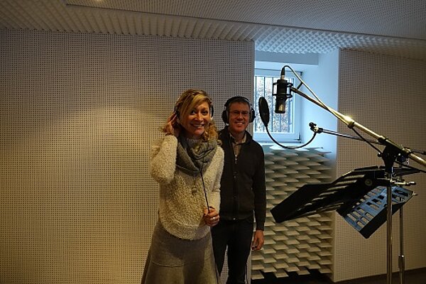 Weihnachtsgrüße im Radio