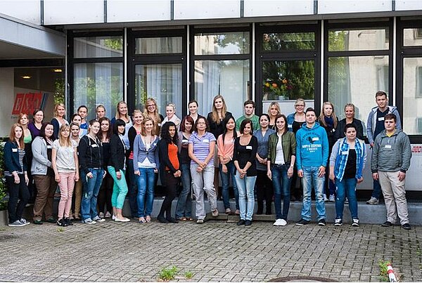 Neue Fotos der Euro Akademie Oldenburg vom Schulbeginn im August 2012