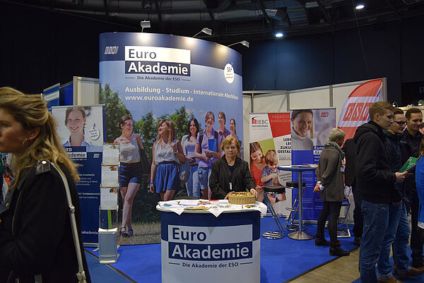„Zukunft hier!“ - Euro Akademie auf Bildungsmesse in Zwickau