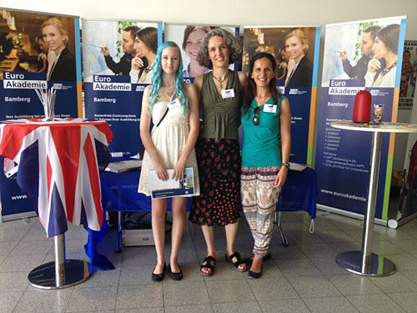 Euro Akademie auf der Ausbildungsmesse in Bamberg