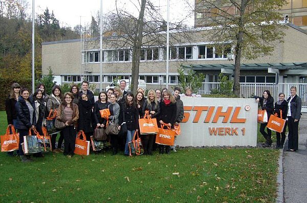 Exkursion zur Andreas Stihl GmbH am 06.11.2012