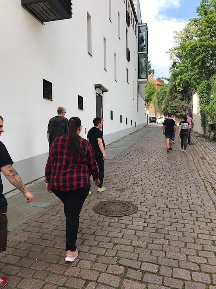 Draussen lernt es sich am besten!