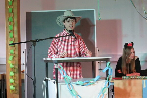 Faschingsfeier an der Fachschule