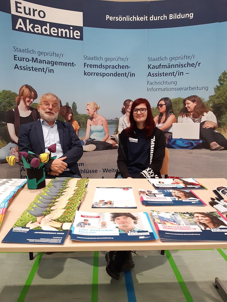 Die Euro Akademie auf der Ausbildungsmesse Amorbach