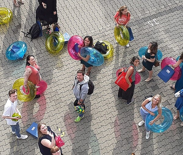Abschlussfeierlichkeiten an der Euro Akademie Berlin