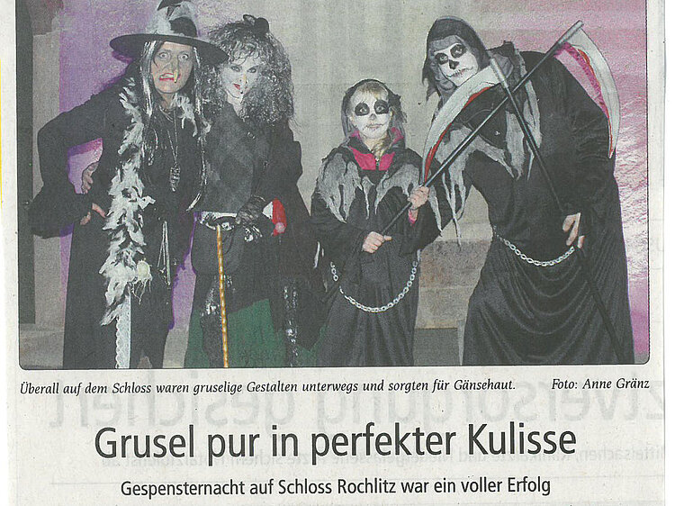 Gespensternacht auf Schloss Rochlitz