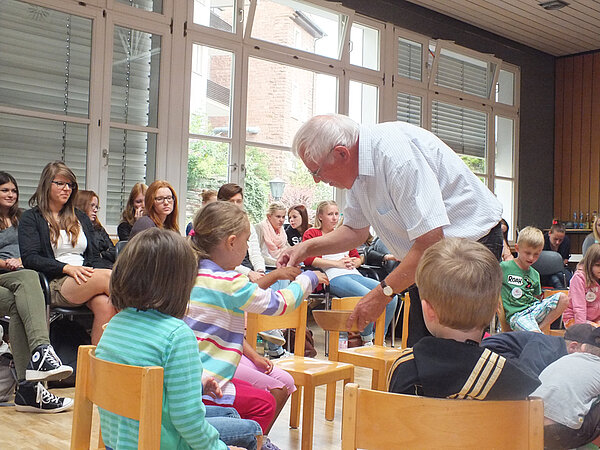Große Ehre: Franz Kett als Dozent beim religionspädagogischen Fortbildungstag