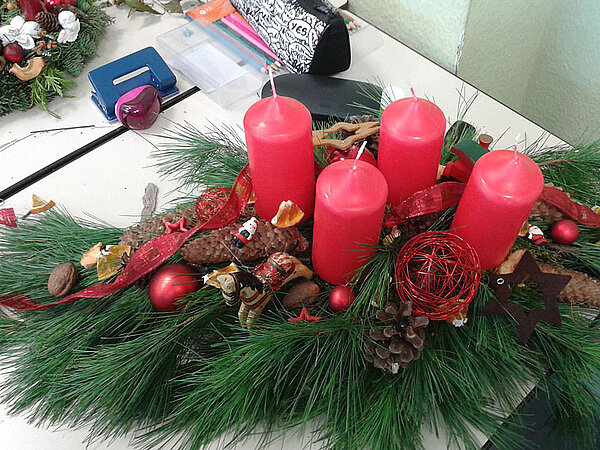 Basteln in der Weihnachtszeit