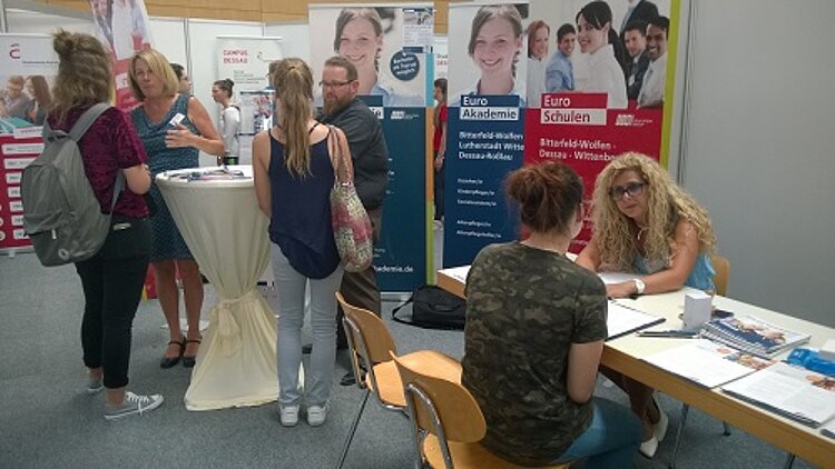 Die Euro Akademie auf der vocatium Dessau