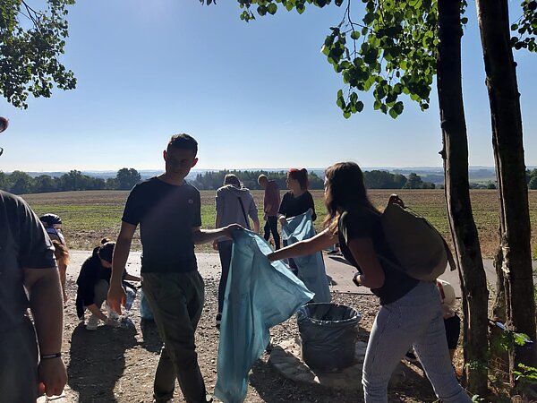 Aktion zum World Cleanup Day