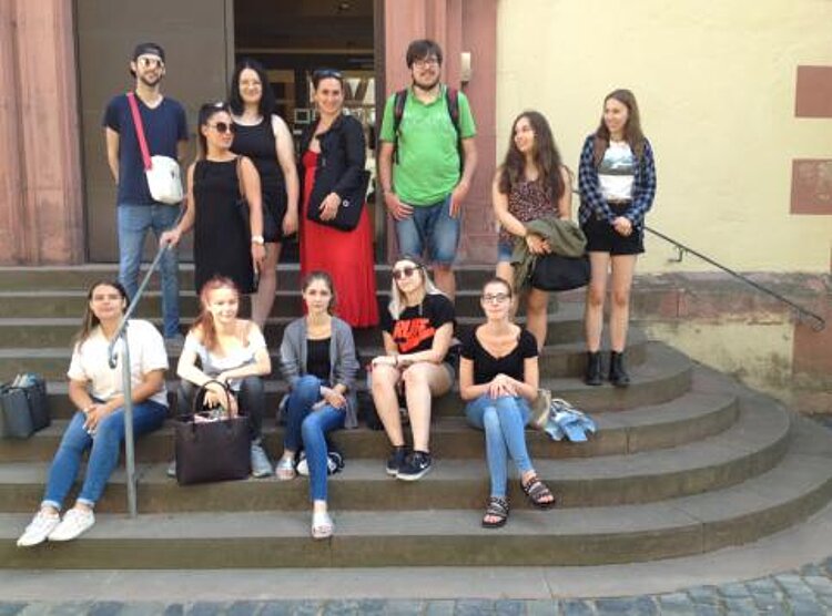Besuch der Kunsthalle Jesuitenkirche in Aschaffenburg