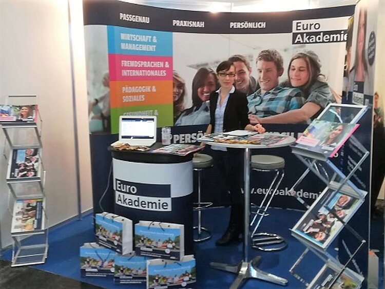 Auf der Messe Einstieg