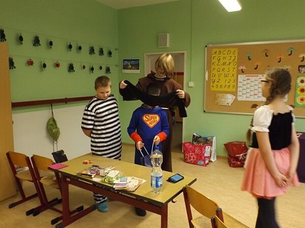 Faschingsfeier 2017 der SOA 16 in der Steinfurther Grundschule