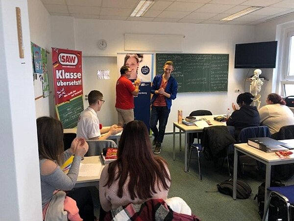 Klasse übersetzt!