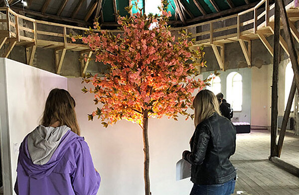 Besuch des Zukunftsvisionen Kunstfestivals