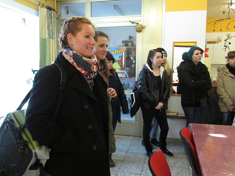 Sozialassistenten zu Besuch bei Naomi e. V.