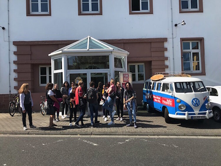 Zu Besuch im Funkhaus Aschaffenburg