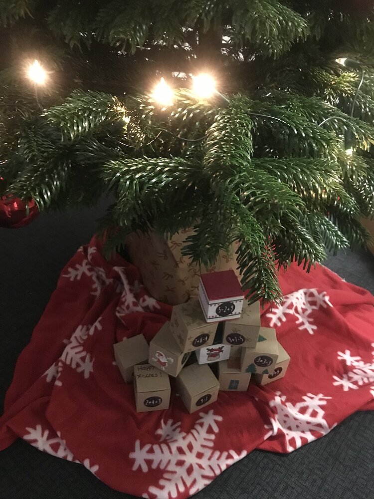Adventskalender an der Euro Akademie Dresden