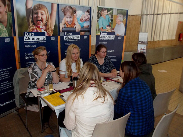 Die Euro Akademie Pößneck auf Ausstellungen, Messen, Berufsbildungsmessen 2015