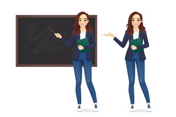Hinter der Tür des Lehrerzimmers